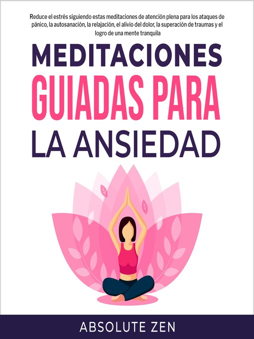 Cover image for Meditaciones Guiadas Para La Ansiedad